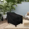 Couvre-chaise High Back Patio Cover Lounge Deep Siat Deeping Duty Duty Garden Furniture