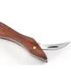 Rostfritt stål korkskruv bärbar trä ölflasköppnare multifunktionell vinkniv barverktyg 7 stilar