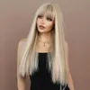 Wig Blogger Wig Wig Growling Female Hair Hair Highlight Dyed Beige Lolita Cross Dressing Fibra Synthen Full Head Set