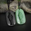 Colliers pendants Collier de statue de jade exquis