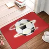 Carpets Custom Football Fantasy Pattern Doormat Mat Anti-Slip Soccer Ball Bath Kitchen Garden Rug Carpet 40 60cm