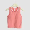 Coletes masculinos Lemon Ebb ioga tanque de tanque de capa esportiva feminina colete de forma fitness sleesess primavera sutiã com tops de ginástica de treino no peito