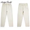 Frauen Jeans Aisiyifushi Vintage Ladies Freund für Frauen Mom Hochverschwendung Hosen weiße Baggy Denim Damen 2024