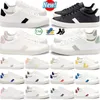 Designer schoenen sneakers campo lage chromefree wit zwart natuurlijke kaki oranje fluo ooro ademende geborduurde v damesheren casual trainers