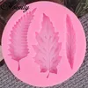 Выпечка инструментов Aomily Leaf Silicon Cake Flom