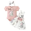 Ensembles de vêtements pour bébé nouveau-né set d'été à manches courtes à manches à manches courtes à manches à manches courtes à manches serrées à nœud papillon