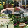 Garden Decorations 1.2W Mini Solar Fountain Pool Pond Waterfall Sun Decoration Outdoor Bird Bath Powered