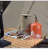 Bolsas de almacenamiento Bolsa de tanque de aire para acampar al aire libre Tanques planos portátiles Paquete de estufas de funda protectora anticolisión