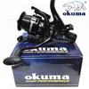 Okuma vissen reel Dual Loading Vissing 18kgmax Dragon met voor- en achterrem viswielen voor alle watergebieden 4000-6000 240511