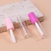 Opslagflessen 5 stks 1,2 ml mini plastic lege heldere lipgloss buis make -up fles container cosmetische hervulbare proefkit