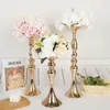 Party Decoration Table Center Wedding Props Flower Decorations Stand Metal Iron Vases
