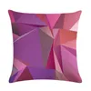 Cuscinetto Coppa elegante 45x45 cm Croce colorata geometrica Diamond Diamond Casa da letto divano decorazione in poliestere Pelle pesca