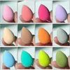 Makeup Tools 2 ~ 100 Mini Beauty Eggs Mini Makeup Sponge Puffs Wet Dry Oper Mjuk och söt Makeup Puffs Svamp Makeup Mixer Facial Makeup Tools D240510