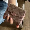 Brieftasche Frauen Sommer-High-End zwei in einer kurzen Nischen-Designkartenbeutel