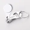 Party Favor 2st Multi-Function Portable Bottle Opener med Key Ring Home Carbon Steel Nail Clipper Manicure Tools