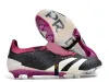 Sac-cadeau Qualité Boots de football 30e anniversaire 24 Elite Tongue Fold Laceless Lacets FG HOMMES SOCCER CLATS CHAUSTRICES CHAUSTRAUSE DE FOOTBAL