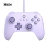 Game Controllers 8BitDo Wired Gaming Controller Gamepad Ultimate C Accessories For PC Windows 10 11 Steam Raspberry Pi Android
