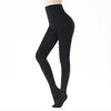 Women Socks AEBMNHD Womens Opaque Tights Fleece Lining Warm Pantyhose Black Leggings Pants Winter Hose Stockings Polyester Long Hosiery