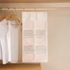 Förvaringspåsar underkläder hängande väska väggbyxor bh strumpor garderob kläder arrangör