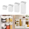 Bouteilles de rangement 450-2300 ml de cuisine pot scellé récipient alimentaire en plastique