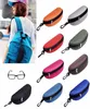 Kleurrijke hoes zonnebrillen voor vrouwen bril met lanyard zipper -brilkasten van hoge kwaliteit Eyewear Accessories DLH2009081855