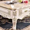 Dekorativa plattor tebord Stor lägenhet avancerad villa vardagsrum 1,5 m 1,8 m amerikansk marmor skrivbordssats