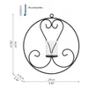 Candle Holders H051 Wall Sconce For Small Pillar Metal Tealight Decorations Living Room Bedroom Office Wedding