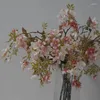 Decorative Flowers Beautiful Begonia Branch Silk Artificial For Home Table Fall Decoration Shopping Mall Wedding Po Props