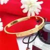 High quality bracelet cartter gift online sale Great Bracelet female screw Gold non fading jewelry with common cart