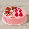 5 pezzi Candele 4 pezzi Candele aromatiche decorative alla fragola Strawberry Candele profumate di cera di soia per il compleanno Candela per matrimoni