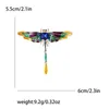 Spille Beauterry Trendy smalto Dragonfly Rhinestone Dragonfly For Women UNISEX Insect Pins Casual Party Accessori Regali