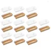 Ta ut containrar 20 PCS Box Storage Cupcake Boxes Food Chocolate Kraft Paper Sandwich