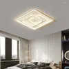 Люстры простые современные светодиодные люстры северная гостиная спальня изучение круглой квадратная потолочная светильника дома