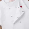 Clothing Sets Baby toddler boy girl chef Halloween role-playing costume baby chef kitchen uniform T-shirt pants hat photo costumeL2405