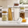 Storage Bottles 450-2300ml Kitchen Sealed Jar Plastic Food Container Multigrain Tank Bottle Dried Fruit Tea Containers