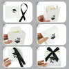 Present Wrap 10pieces Candy Box Graduation Party Student's Gifts Chocolate Cookie Packaging med Ribbon Bow Ceremony Supplies