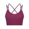 Tops Women's Puste Out Yoga Sports Tank Top Fitness Bieliza Koszulka Bra Extended Cord Bra Lekkie kubki wsporcze Krzyżowe Krzyż Krzyż Shockproof Gym Bez szycia Top