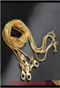Promotion Sale 18K Gold Chain Necklace 1Mm 16In 18In 20In 22In 24In 26In 28In 30In Mixed Smooth Unisex Necklaces Vymr99509871