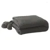 Cobertores Tassel mico de bola cobertor Office Air Condicioning Break Capa de lã Nórdica Lazer de cabelos de areia