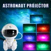 ギャラクシースター宇宙飛行士プロジェクターLED NIGHT LIGHT STARRY SKY PORECTORSランプデコレーションベッドルームルーム装飾子供ギフト240507
