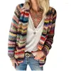 Women's Polos Autumn/Winter Sweater Knitted Cardigan Thin Coat Loose Female