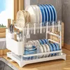 Cuisine Storage Drain Plat Drying Rack Bol Bol Topsticks COURTLES PLIQUES ET EAU DE CASSE D'EAG