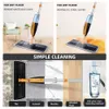 DARIS Spray Floor Mop with Reusable Microfiber Pads 120cm Long Handle Flat For Home Kitchen Laminate Tiles Cleaning 240422