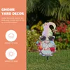 Decorações de jardim Gnome Plantter Summer Festy Supplies Decor Decoration Decoration Decorate