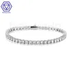 Rarity Hot Sale Hiphop Jewelry Fashion Iced Out Copper Eloy Zircon Diamond Tennis Armband Cz Chain for Men Women