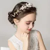 Clips de cheveux Fairy Children's Princess Crownband Band Floral Couronne de coiffure Brides Demour Bride Sweet Wedding Bridal Accessoires
