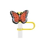 Accessori cartoni animati Butterfly St er per tazze riutilizzabili SILE TOPPER TOPPER TOPPER TUMBLER CINETTO UOMO DI FUNICA SONO DONNA DELLA CONSEGNA DELLA CONSEGNA OTGAO