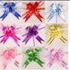 Geschenkverpackung 10pcs Dekoration Party Hochzeits Geburtstag Flower Bow Ziehen Ribbon