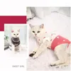 Dog Apparel Pet Cat Knitted Sweater Cute Strawberry Print T-shirt Hairless Warm Coat Winter Soft Comfortable Clothes
