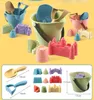 Sabbia gioca ad acqua divertente beach sensory bucket childrens giocattolo pala e gioco da spiaggia giocattolo genitore bambino interazione gioco d'acqua beach game toyl2405